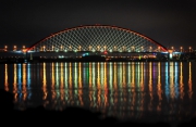 Новосибирск. Строительство моста через Обь по Оловозаводскому створу завершено